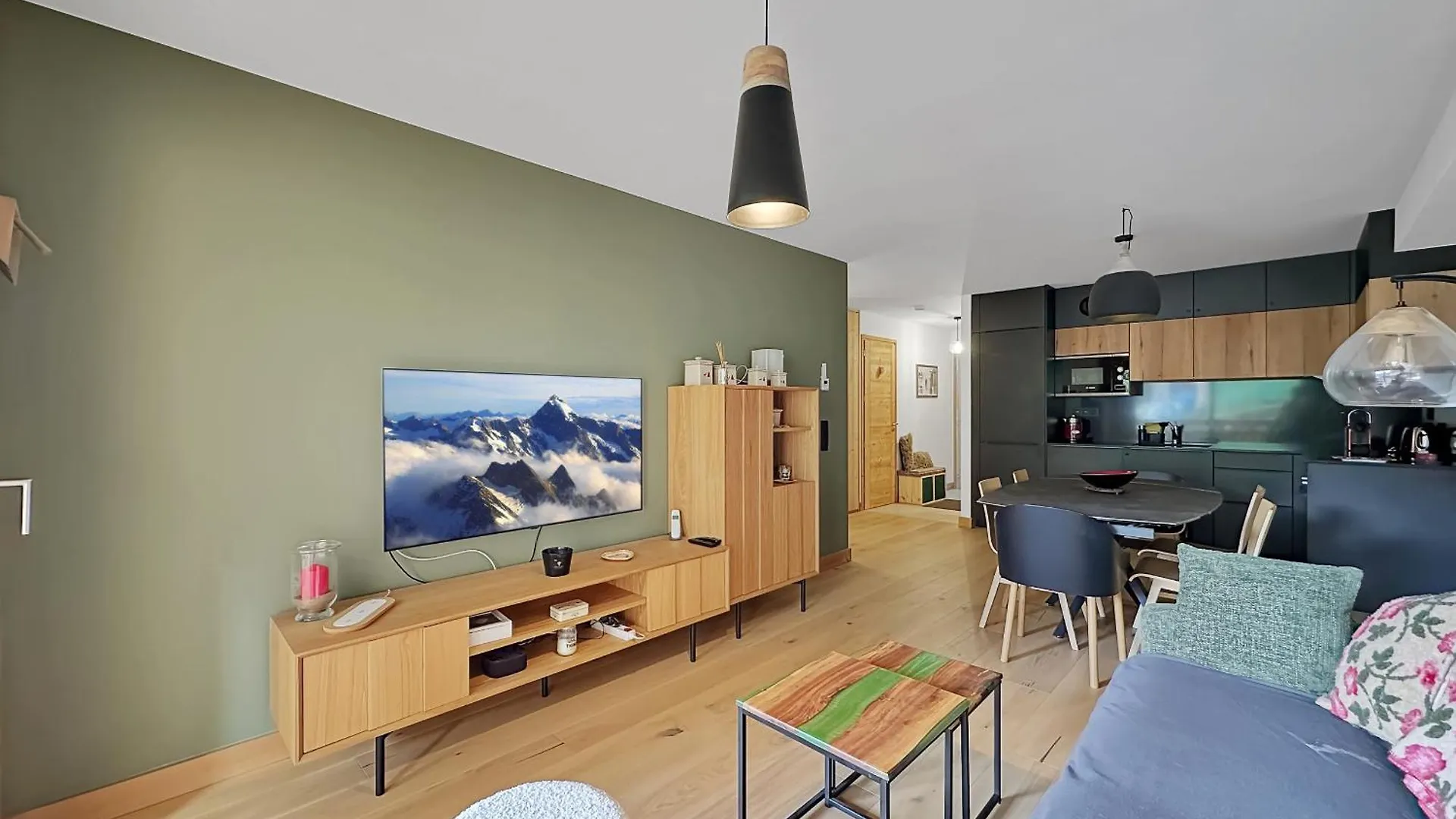 Grd114 Appartement Standing 6 Pers Pied De Piste 레 카로즈 다라세